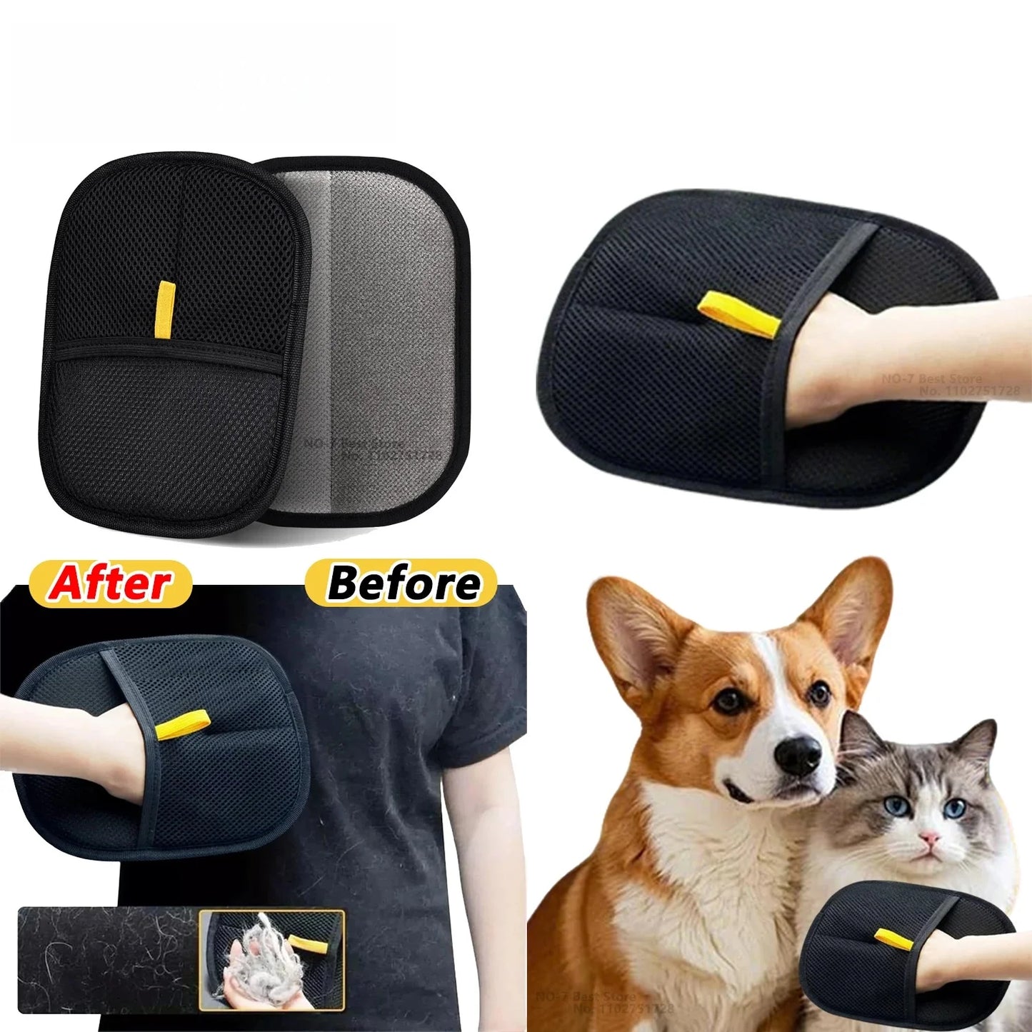 “Remove Pet Hair in Seconds — No More Fur on Your Couch, Clothes, or Carpets”