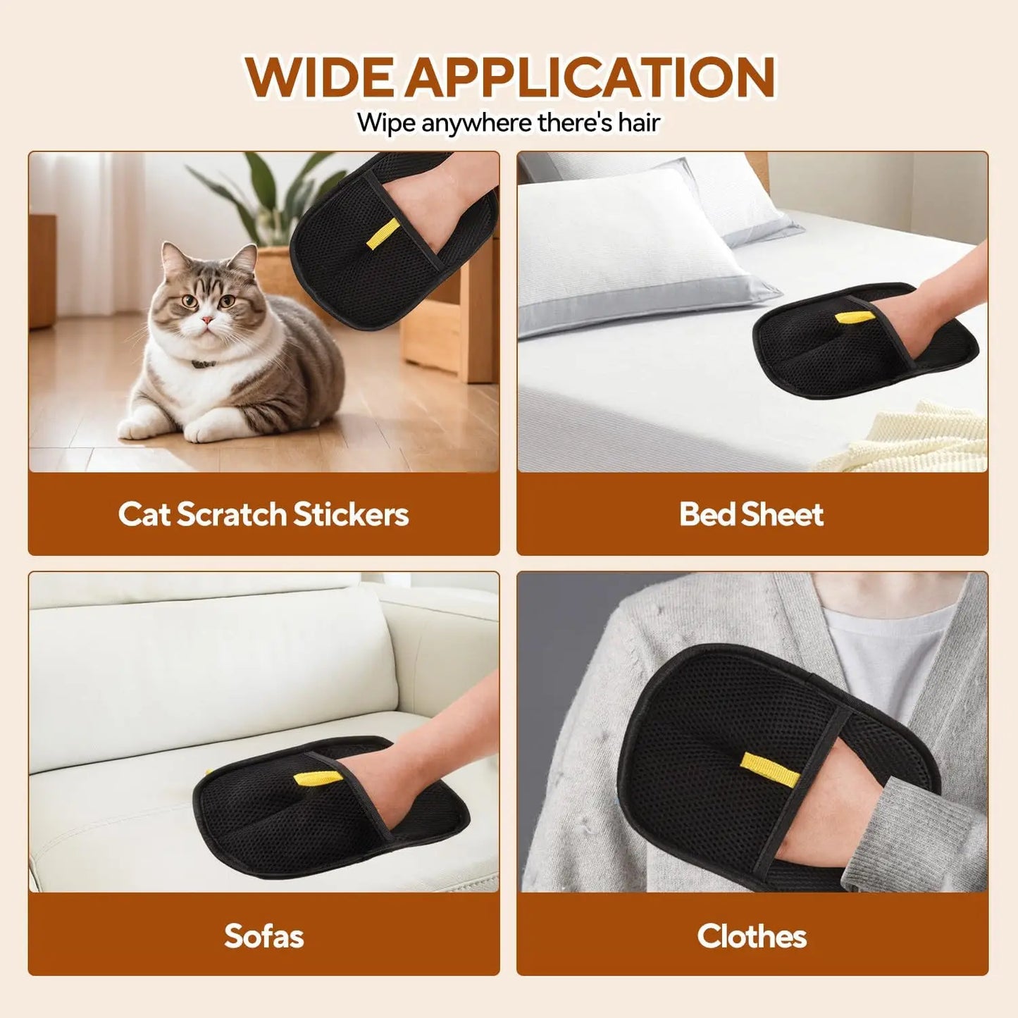 “Remove Pet Hair in Seconds — No More Fur on Your Couch, Clothes, or Carpets”