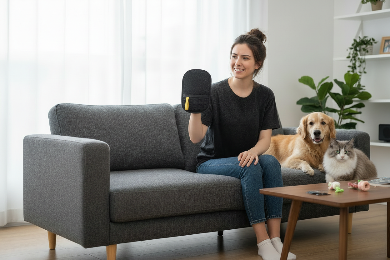 Clean glove after use